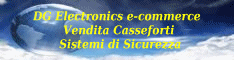 Vendita on-line casseforti. Sistemi di sicurezza